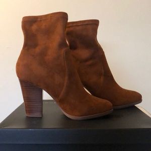 Steve Madden brown booties size 8